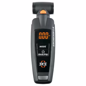 SKS manometro per pneumatici Airchecker 2.0 plastica AV SV digitale testa duopunto rotante sz