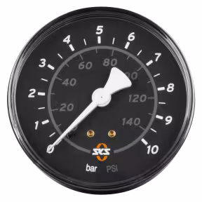 SKS manometro Q80 mm 10 bar