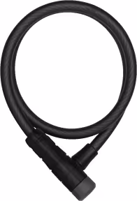 Abus lucchetto a cavo Primo 5410K/85 senza supporto nero