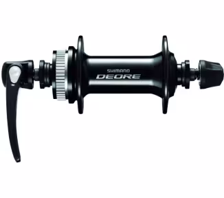 Shimano mozzo anteriore DEORE HB-M6000 100 mm 36-fori QR Center-Lock nero