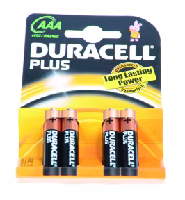 Duracell batteria Micro LR03 1.5V AAA confezione da 4