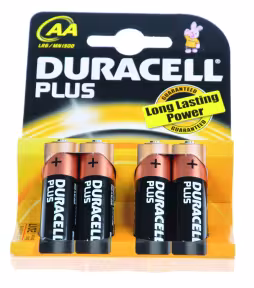 Duracell batteria Mignon LR06 1.5V AA confezione da 4