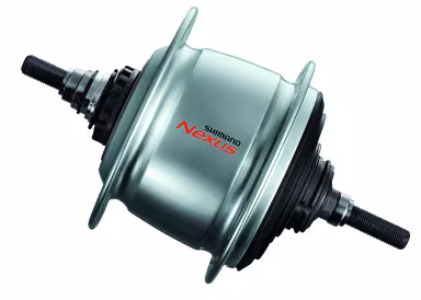 Shimano Getriebenabe NEXUS SG-C6001 8-Gang 36-Loch V-Brake 132 mm silber