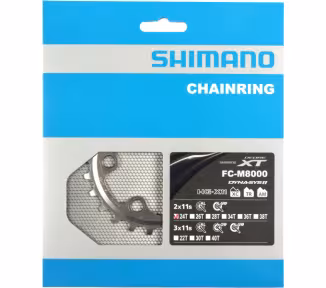 Shimano Kettenblatt XT FC-M8000