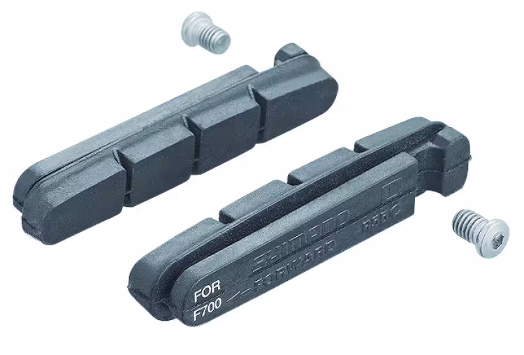 Shimano Bremsgummi R55C4 für Alufelgen mit Befestigungsschrauben Paar