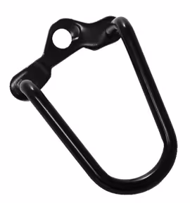 Replacement Guard Bracket Short Horizontal Locking Angled Black