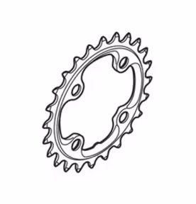 Shimano Kettenblatt XTR FC-M980 24 Zähne AE