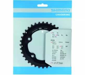 Shimano Kettenblatt FC-MT500 36 Zähne BF
