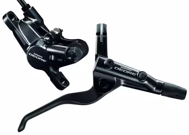 Shimano set di freni a disco DEORE BR-M6000 con BL-T6000 anteriore nero