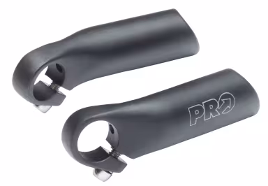 PRO MTB Trekking Lenkerhorn Alu anatomisch Aluminium 80mm schwarz