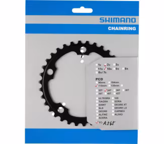 Shimano Kettenblatt FC-R565 34 Zähne schwarz