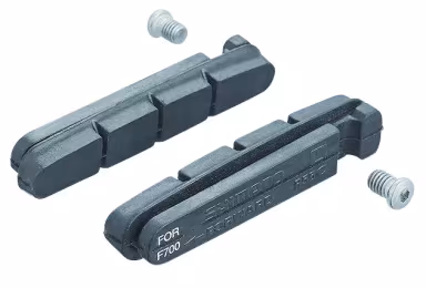 Shimano patins de frein R55C3 pour jantes en aluminium avec vis de fixation paire