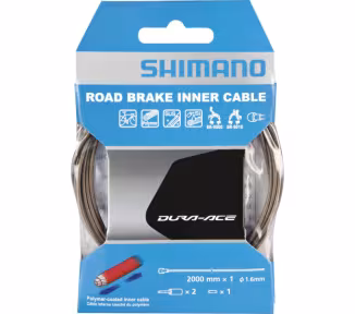 Shimano cavo freno BC-90000 1.6x2000 mm rivestito in polimero blister