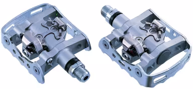 Shimano pedale PD-M324 SPD con attacco SM-SH56 argento
