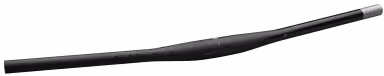 PRO manubrio MTB Tharsis Flat Top 74 cm 35 mm carbonio nero