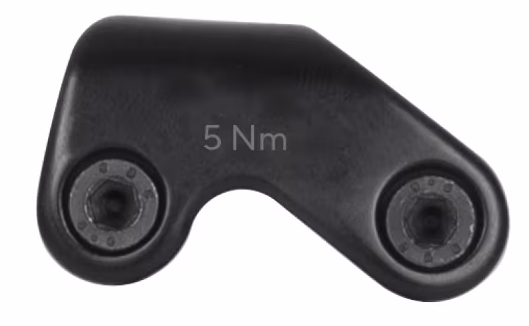 Ergon kit de tête Flip pour rails en carbone noir