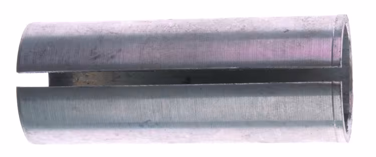Douille alu 27.2 mm argent
