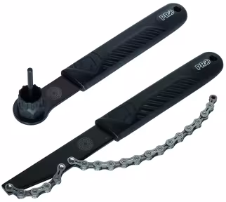 PRO extracteur de cassette et contre-écrou pour cassettes de pignon Shimano noir