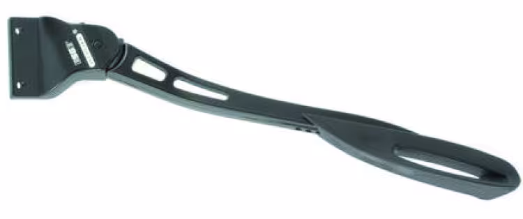 Pletscher supporto laterale Comp Zoom L montaggio su foderi del telaio 40 mm distanza dei fori nero