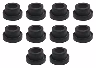 SKS Rubber Insert Brass Valve Stem Set of 10 Pieces