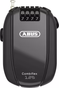 Abus Special Lock Combiflex Trip 125 Code without Holder black