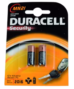 Duracell batterie LR23 12V pack de 2