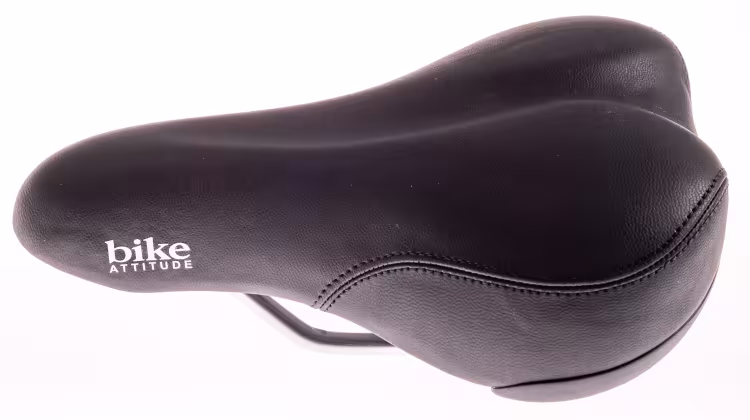 Bike Attitude Sattel VL-5037 Kind ohne Öffnung schwarz