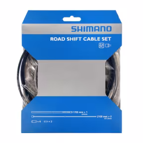 Shimano Schaltzugset Road schwarz