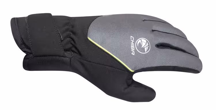Chiba Roadmaster gants reflexes noir réfléchissant/noir