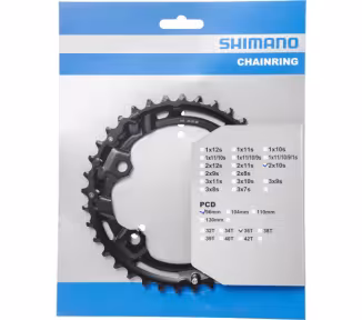 Shimano Kettenblatt DEORE FC-M4100 36 Zähne BF