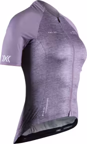 X-BIONIC Women CoreFusion Endurance maillot en merino SH SL lavande poussiéreuse mélangée