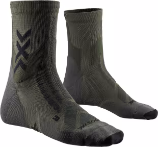 X-SOCKS Unisex Hike Discover Ankle Dark Sage/Black