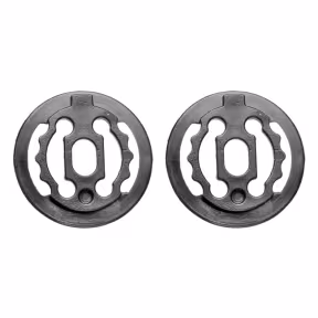 CP screw support ring (oval hole) CARACHILLO black 2 pieces