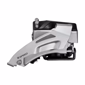 Shimano deragliatore ALTUS FD-M2020 2x9 Top Swing 64-69° fascetta (34.9/31.8/28.6 mm) linea catena 48.8/51.8 mm