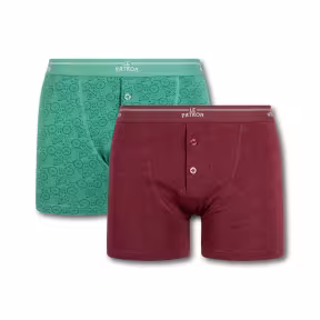Le Patron boxers de vélo bordeaux forêt