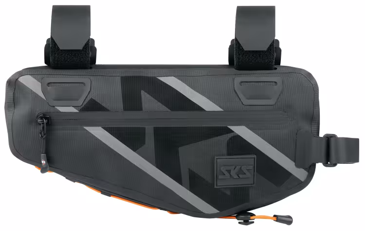 SKS borsa da telaio Explore 2700 ml con chiusura in velcro nera