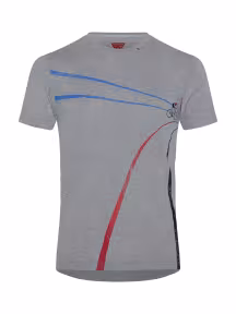 Le Patron Velodrome T-shirt gris clair mélangé