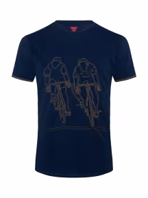 Le Patron Sprint Final T-shirt bleu nuit