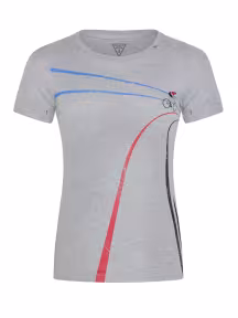Le Patron W T-shirt Velodrome gris mélangé