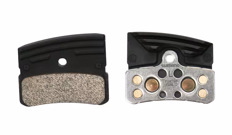 Shimano Bremsbeläge P04C Metall mit Lamellen Paar