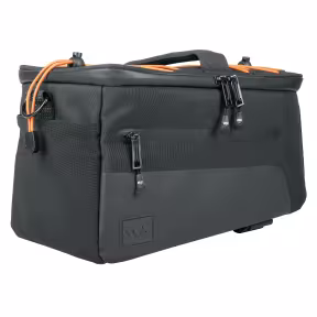 SKS borsa per portapacchi Infinity Urban Trunkbag con cinturini in velcro senza adattatore nera