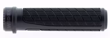 Widek Handlebar Grips The Flow with Aluminum Lockring 135mm black on card