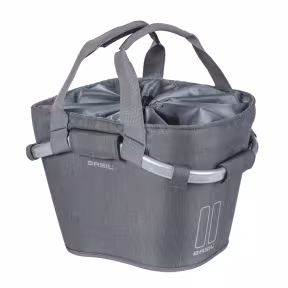 Basil 2Day Carry All panier de vélo avant KF gris