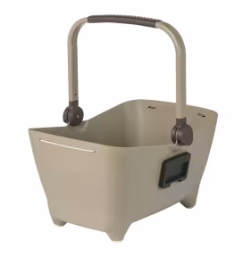 Basil Buddy Bicycle Dog Basket KF 32L Light Brown