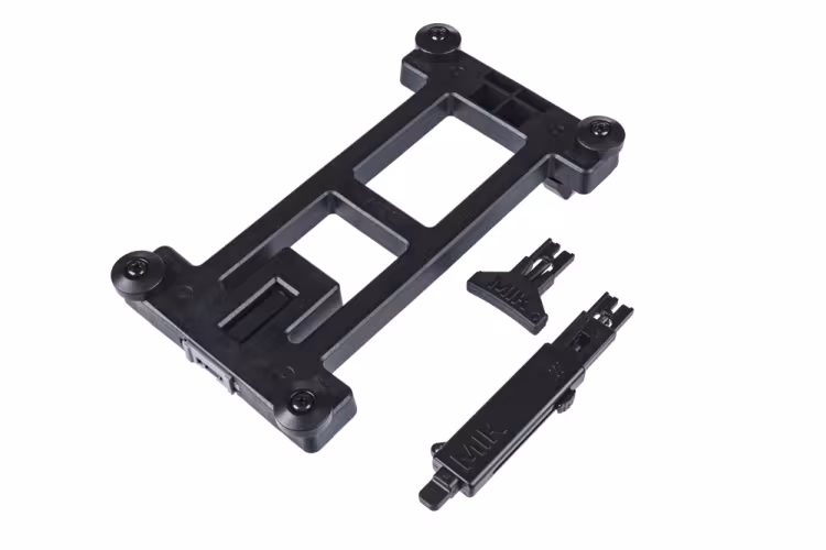 MIK plaque d'adaptateur 2.0 verrouillable noire