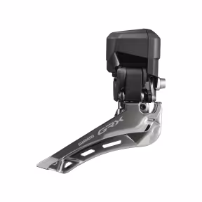 Shimano Dérailleur avant GRX FD-RX825 Di2 2x12 Down Swing 61-66° type à braser