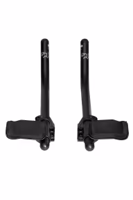 PRO Time Trial Handlebar Extension J-Bend 45 Clip-on Aluminum Black