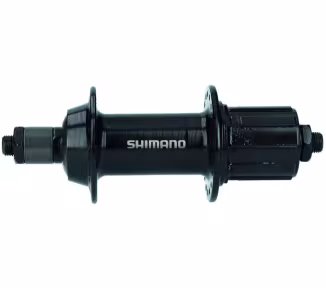 Shimano Hinterradnabe TY FH-TY500 7-Gang 135 mm 36-Loch Mutterverschluss schwarz