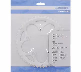 Shimano Kettenblatt TIAGRA FC-4550 50 Zähne silber