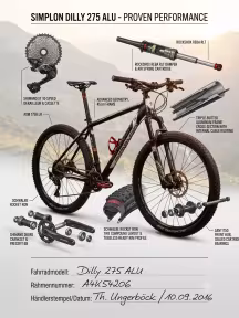 Simplon Dilly 275 Aluminum